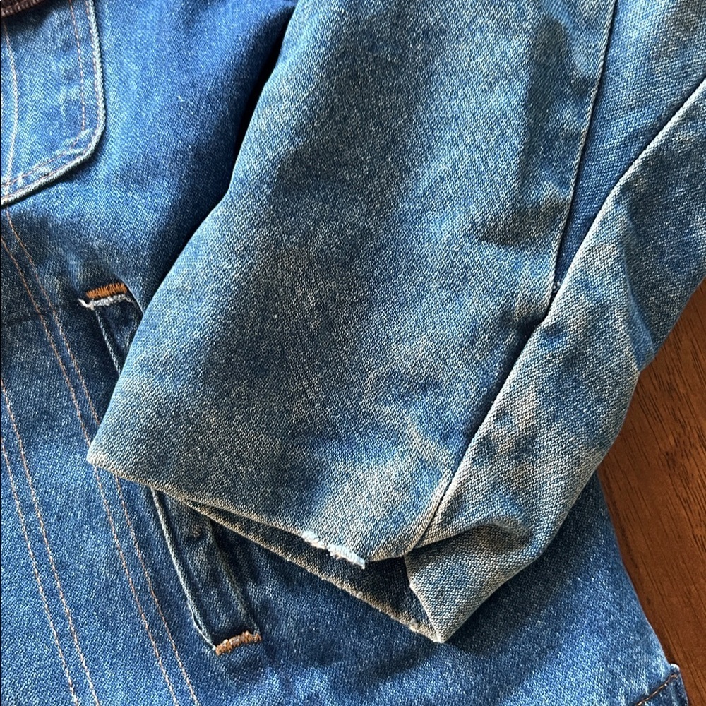 Key Imperial VTG Jacket Retro Denim Workwear Rugged Cowboy Industrial size ?​​ - Picture 8 of 15